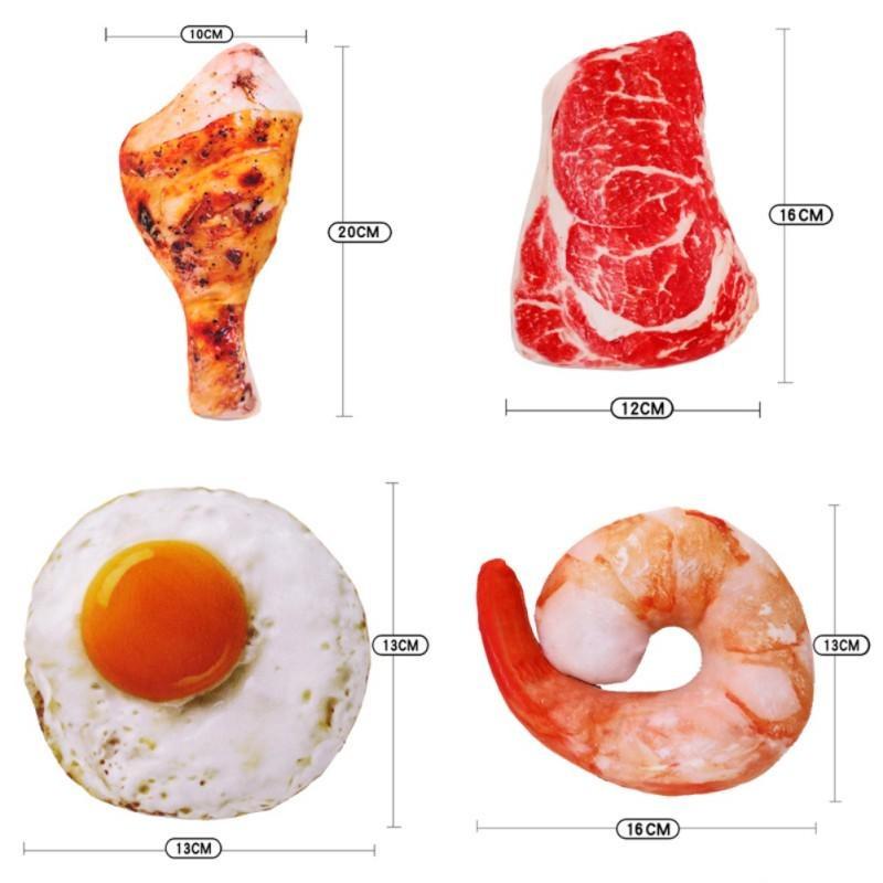 Jucărie durabilă pentru animale de companie pentru câini Mestec pentru animale de companie și jucării de pluș din pânză molară Forme delicioase de hrană