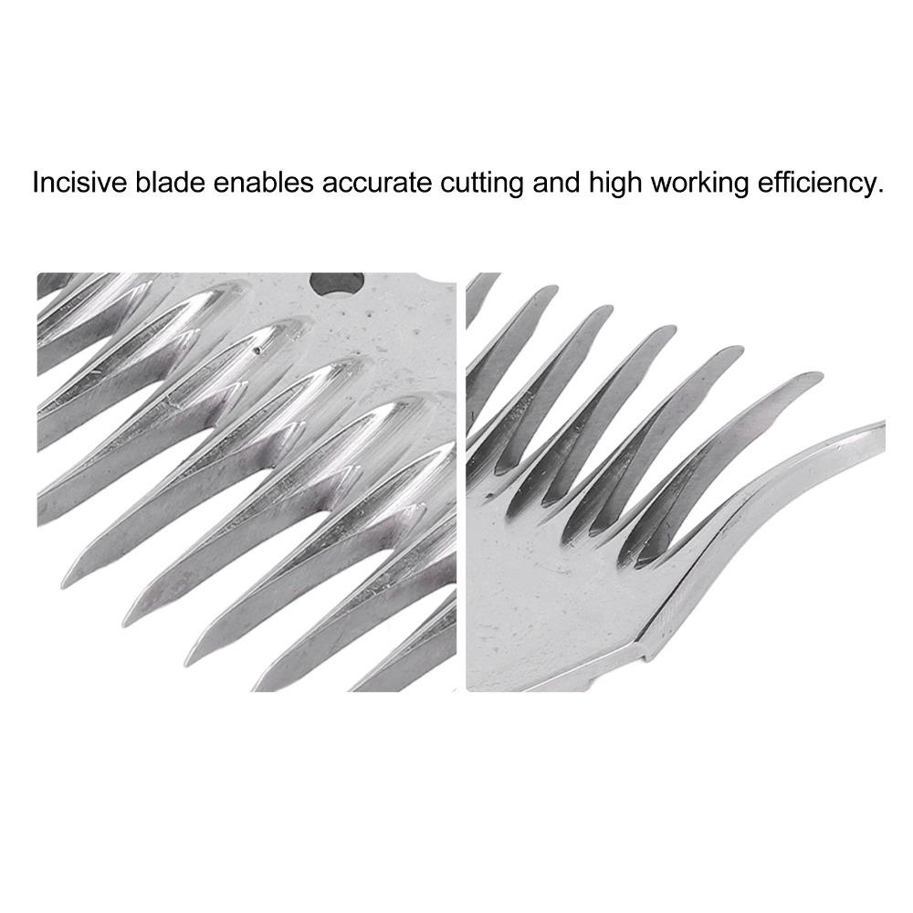 High Carbon Steel Sheep Shears 13 Teeth Wool Cutter Durable Shearing Comb Sheep Shearing