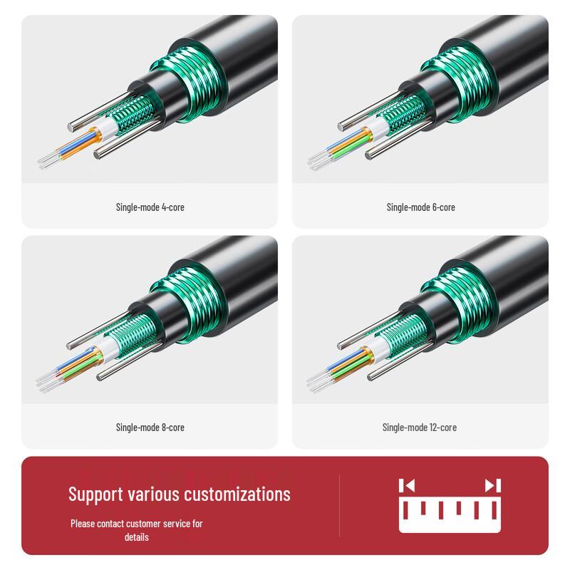 Fenghuo Tiancheng GYXTZW53 Single Mode Outdoor Fiber Optic Cable