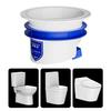 easy installs Toilet Flange Seal Soft Flexible Toilet Base Seal Toilet Flange Sealing Rings for Home & Hotel Bathrooms