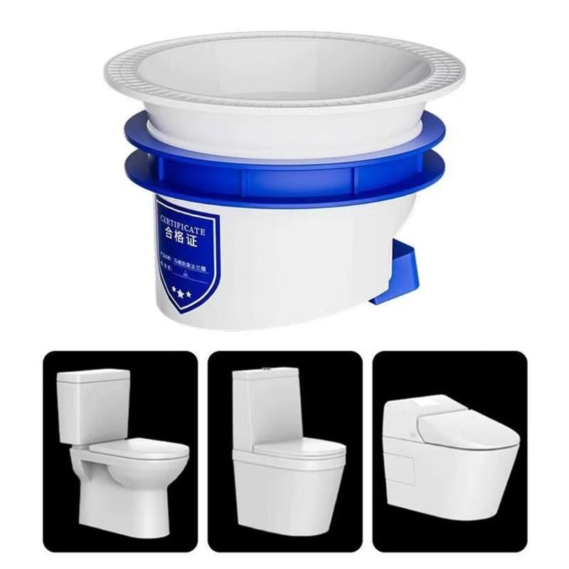 easy installs Toilet Flange Seal Soft Flexible Toilet Base Seal Toilet Flange Sealing Rings for Home & Hotel Bathrooms