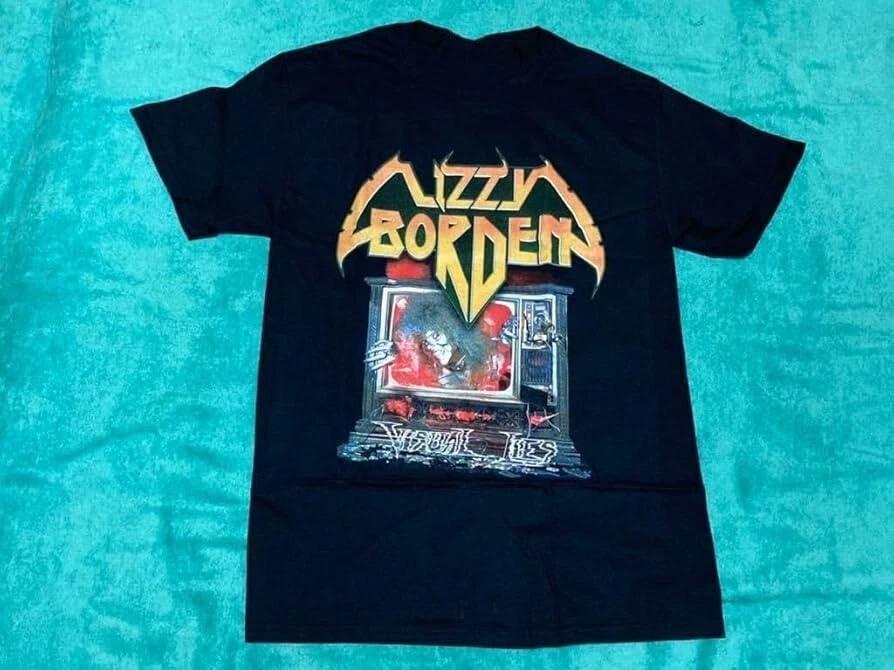 Lizzy Borden Band Visual Lies Shirt Black Unisex S-5XL E1469 XL