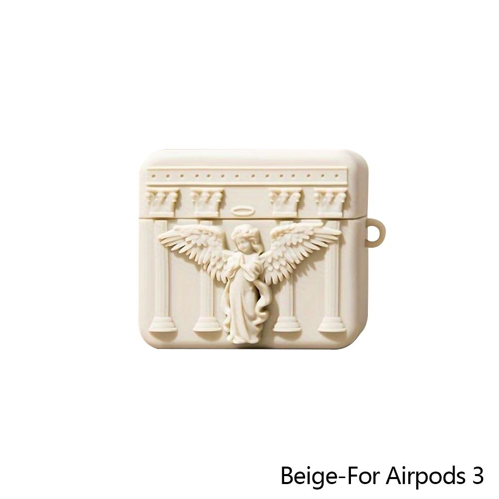 Cute 3D Prayer Angel Silicone Case For Airpods 3 2 1 Wireless Charging Protective Shell Soft Cover For Airpods Pro 1 2