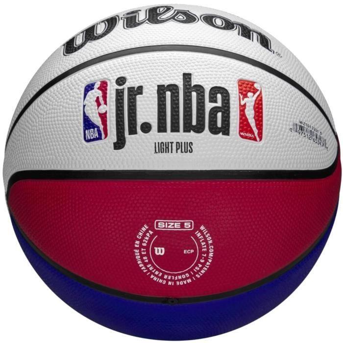 Wilson Jr NBA DRV Light Fam Logo Ball WZ3013201XB, Unisexe, Blanc, ballons de basket
