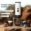 Macchina da Caffè Espresso Portatile 3 in 1 Alimentata via USB, Preparazione Rapida, Macchina da Caffè per Esterni con Power Bank per Casa, Campeggio, Viaggio
