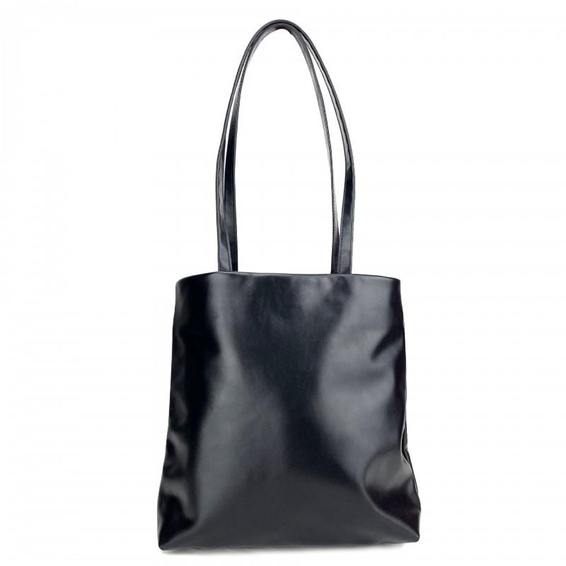 Mens Genuine Leather Tote Bag Large Capacity Vintage Style Business Commuter Shoulder Black