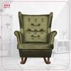 Diana Rocking Chair, Scandinavian, Family Meble, Olive Green