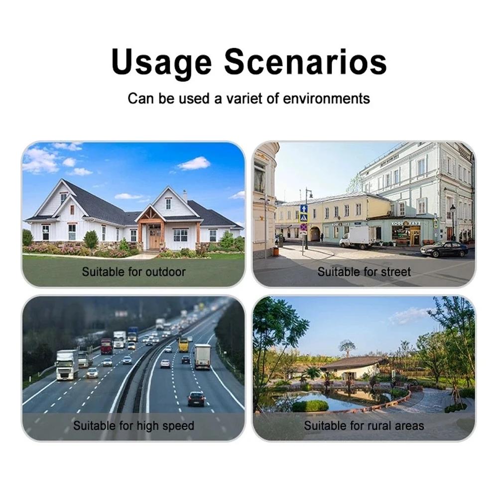 Moniteur Solaire 4G Multifonction Basse Consommation Télécommande Réverbère WIFI Caméra Intelligente Trois Écrans