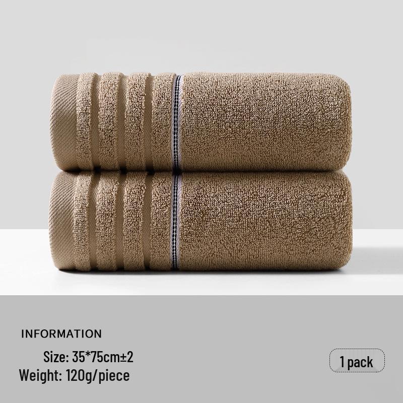 Pure Cotton Jacquard Washcloth: Thick, Absorbent Bath & Face Towel