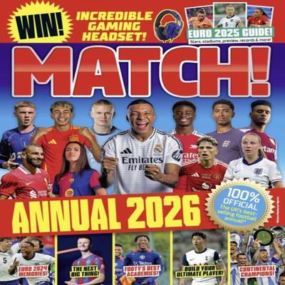 Match Annual 2026 by MATCH Hardback Book 9781035041107