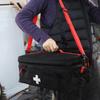 Multi-functional Portable Medicine Bag with Adjustable Straps Handle Emergency Medicine Box Easy Access Side Mesh Pocket
