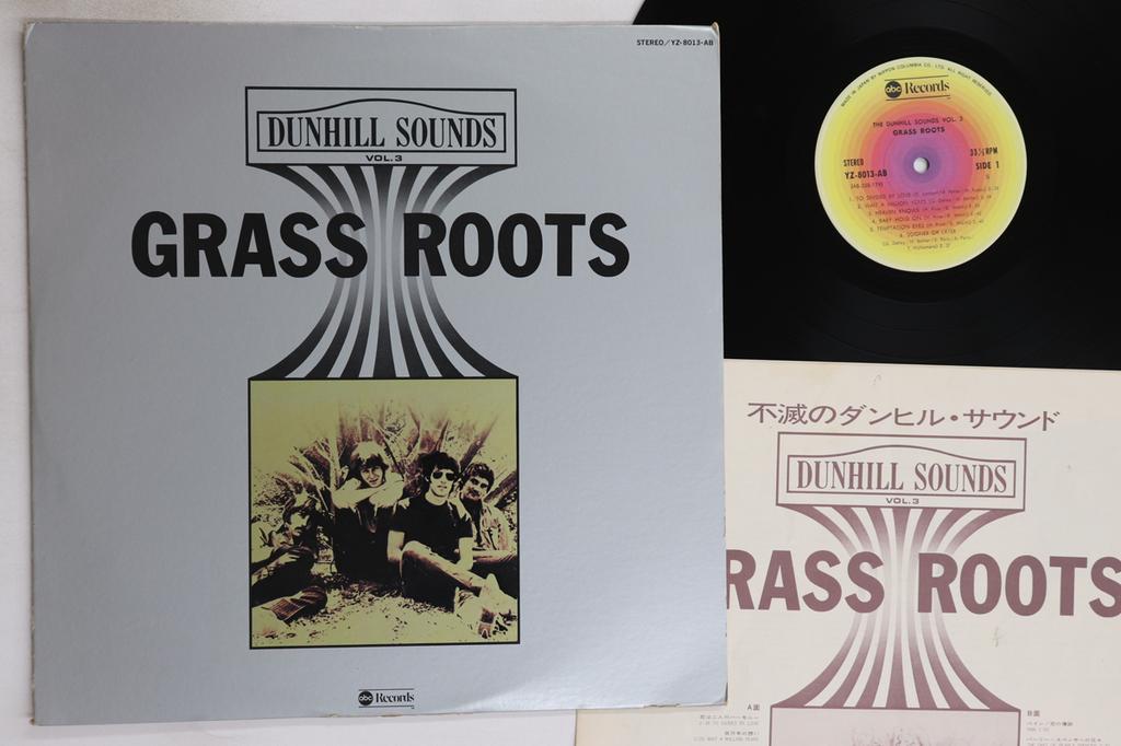 LP Record GRASS ROOTS - Dunhill Sounds Vol. 3 YZ8013AB ABC 1976 Japan Rock Used