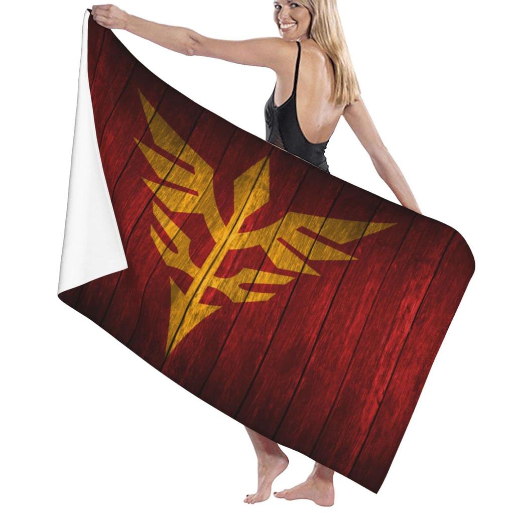 Mobile Suit Gundam Bath Towel Beach Towel Large Microfiber Absorbent Quick-Drying Antibacterial Deodorizing Towel Stylish Fluffy Soft Towel Hotel Qual