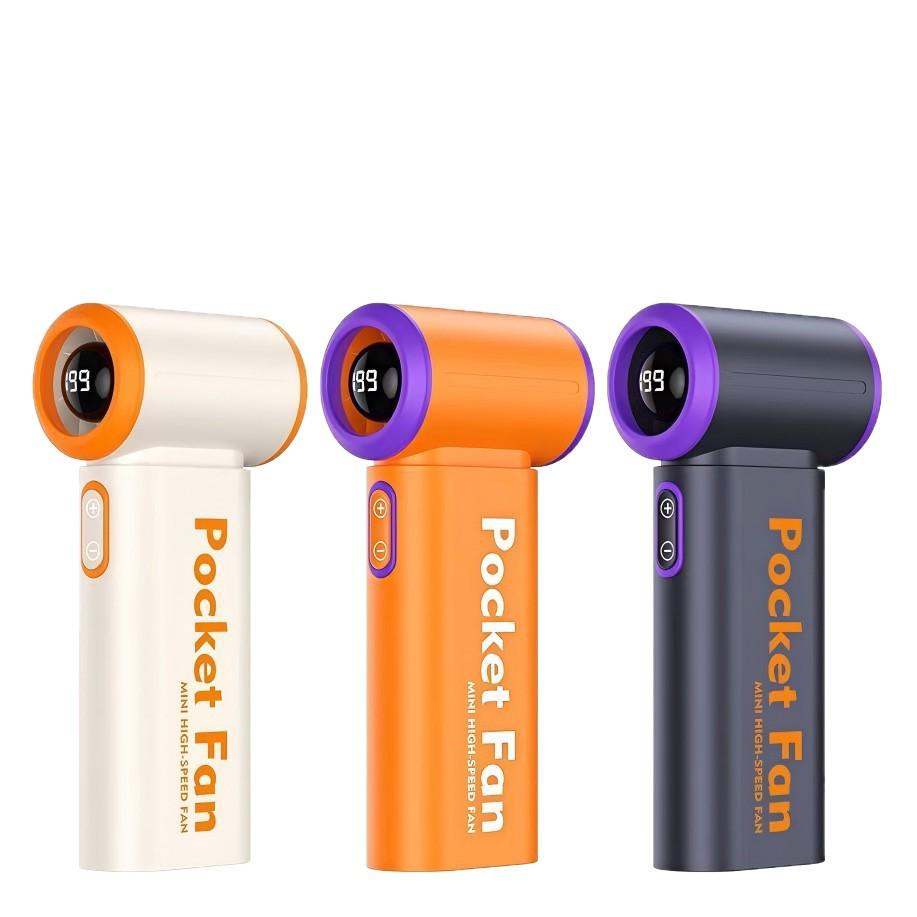 Portable Handheld T317 Fan: Strong Wind, Long Battery Life, Compact Design