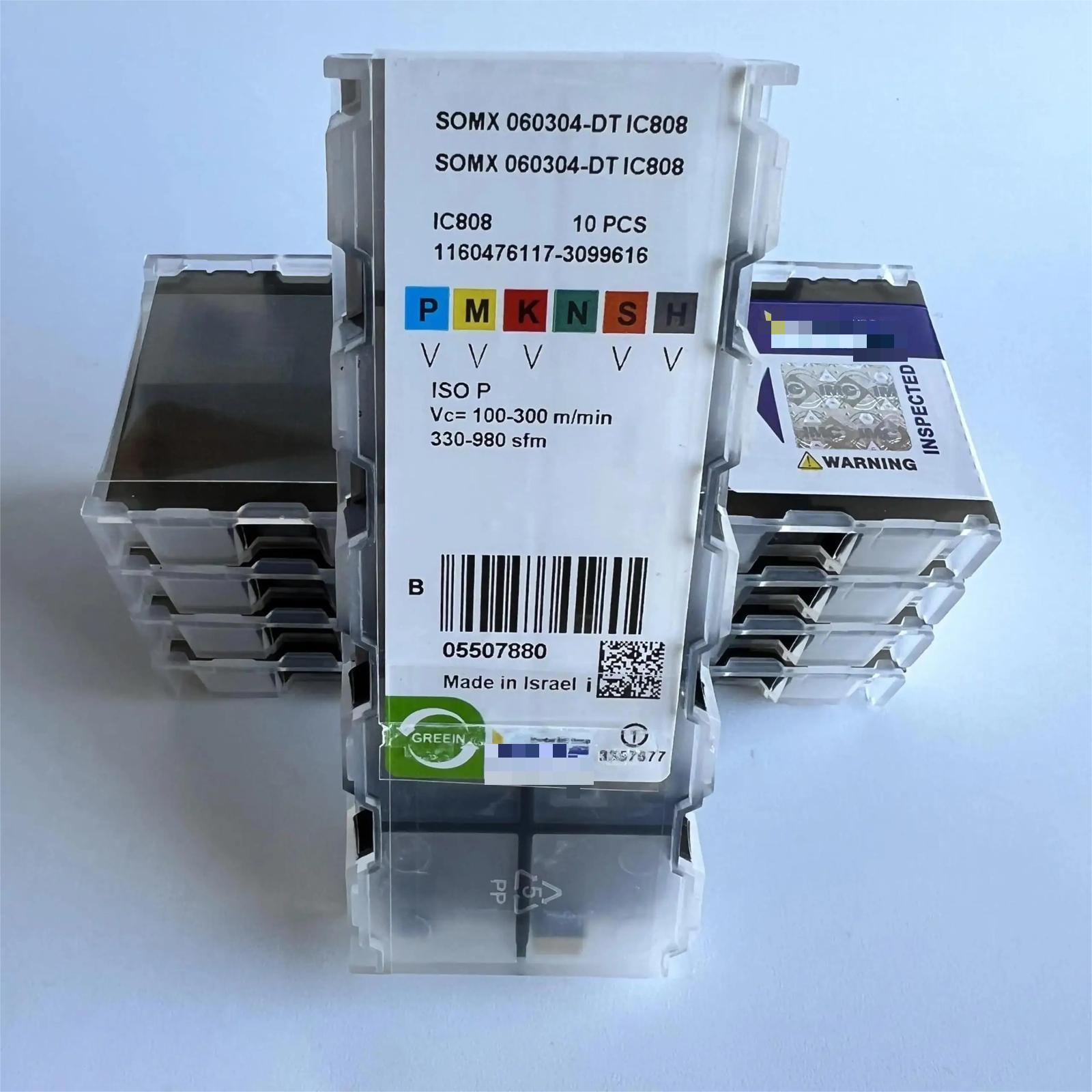 

SOMX060304-DT IC808 /Industrial indexable Carbide Inserts 10 PCS