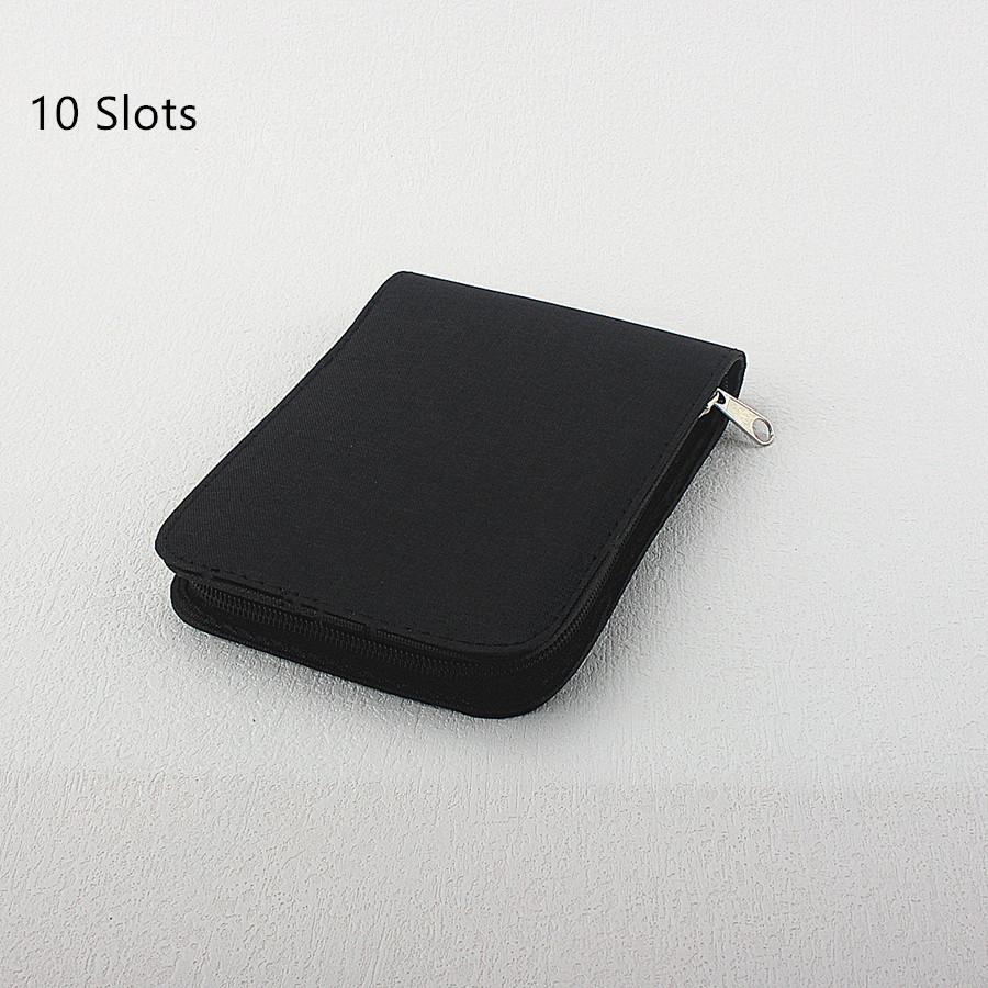 48 Fack Reservoarpennefodral Pennfodral Påse Väska Canvasfodral för 10/24/ Pennor Svart, Blå, Grå