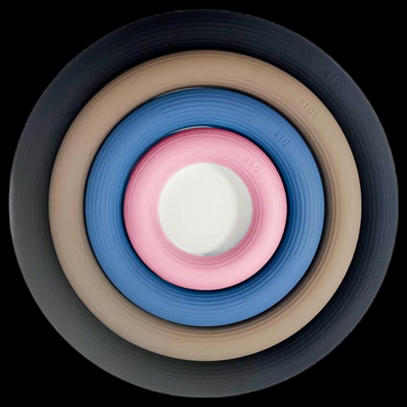 Longchan Women s Soft Silicone Yoga Ring Dumbbell