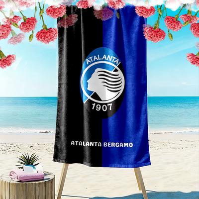 Atalanta La Dea Print Beach Towel, Large Soft Quick Dry Towel for Beach Camping Swimming