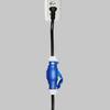 1-phase Blue Female CEE 32A Socket To 20A Brazilian Plug Adapter 7KW 32A To 3.5KW 16A Portable Electric Vehicle Charging Adapter
