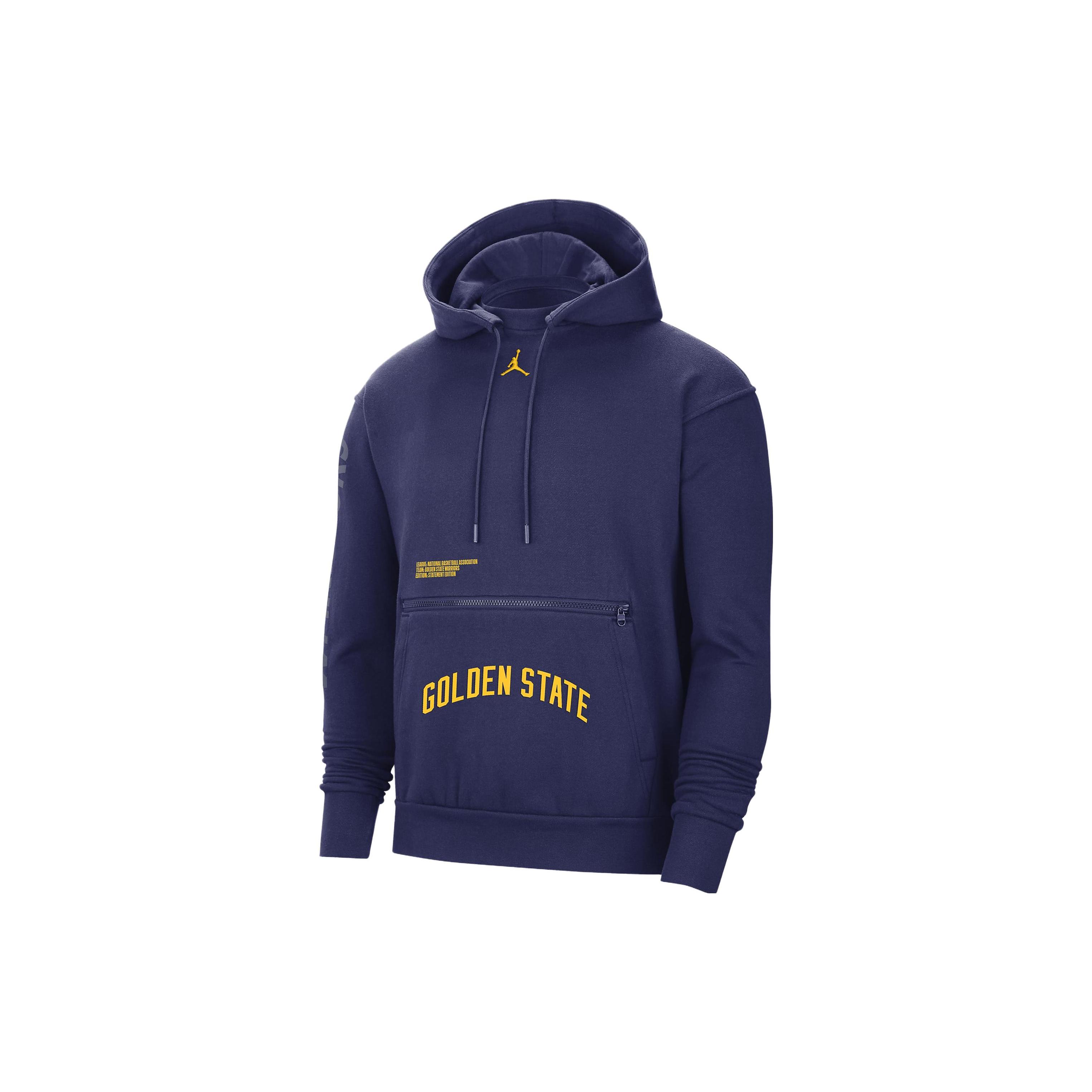 

Новая толстовка с капюшоном из флиса JORDAN Nba Golden State Warriors Statement Edition DR7001-421 M