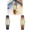Gedi Womens Leather Watch With Quartz Movement For Elegant Vintage Style