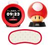 Genuine Sound Clock Alarmo Super Mario Character Light Original Eye Mask Included [Nintendo Product] & (Super Mushroom) [Bonus]