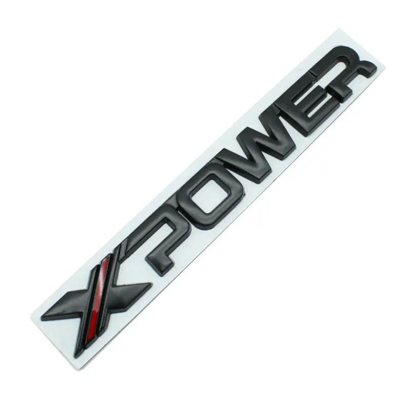 X-POWER original letter logo car sticker for MG 5 Scorpio 6 PHEV body side label rear trunk modified decorative universa decals