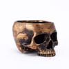 Bronze Skull Desktop Storage Ornaments Skull Flowerpot Halloween Holiday Decoration Home Accessories