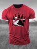 Beast Claw Seal Men's T-Shirts Summer Short Sleeve 3d Print Gym Sports Tops Loose O-Neck Casual Fitness Workout Sporty Male Tees