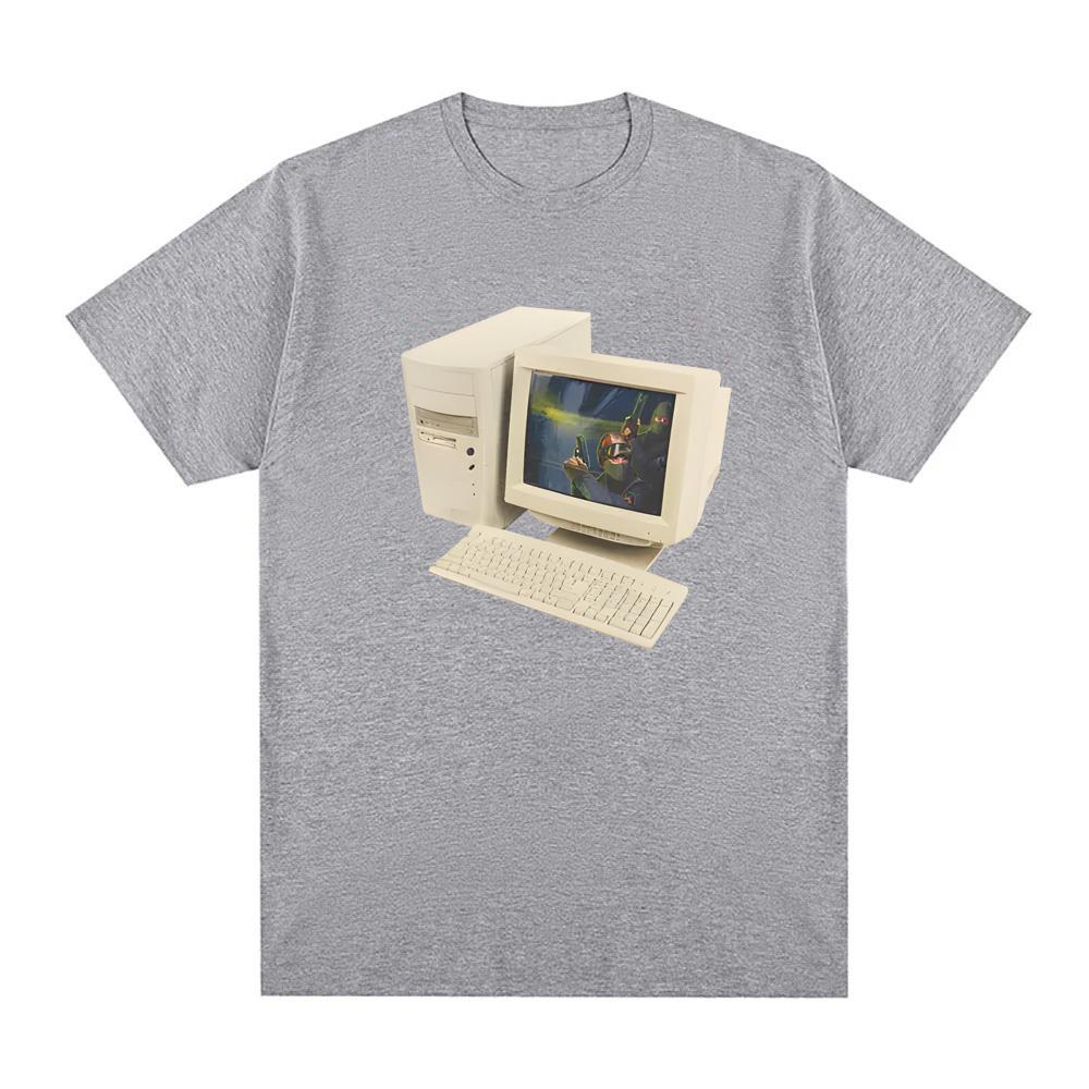 2026 Summer New Counter Strike T-Shirt Shooting Hot-blooded Gunfight Game Graphic Printing High Quality Comfortable Tee-shirt