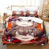 Mysta Rias Ensemble de literie Simple Jumeau Complet Queen King Size Ensemble de lit Adulte Enfant Chambre Housse de couette Ensembles Impression 3D Anime Kawaii Filles