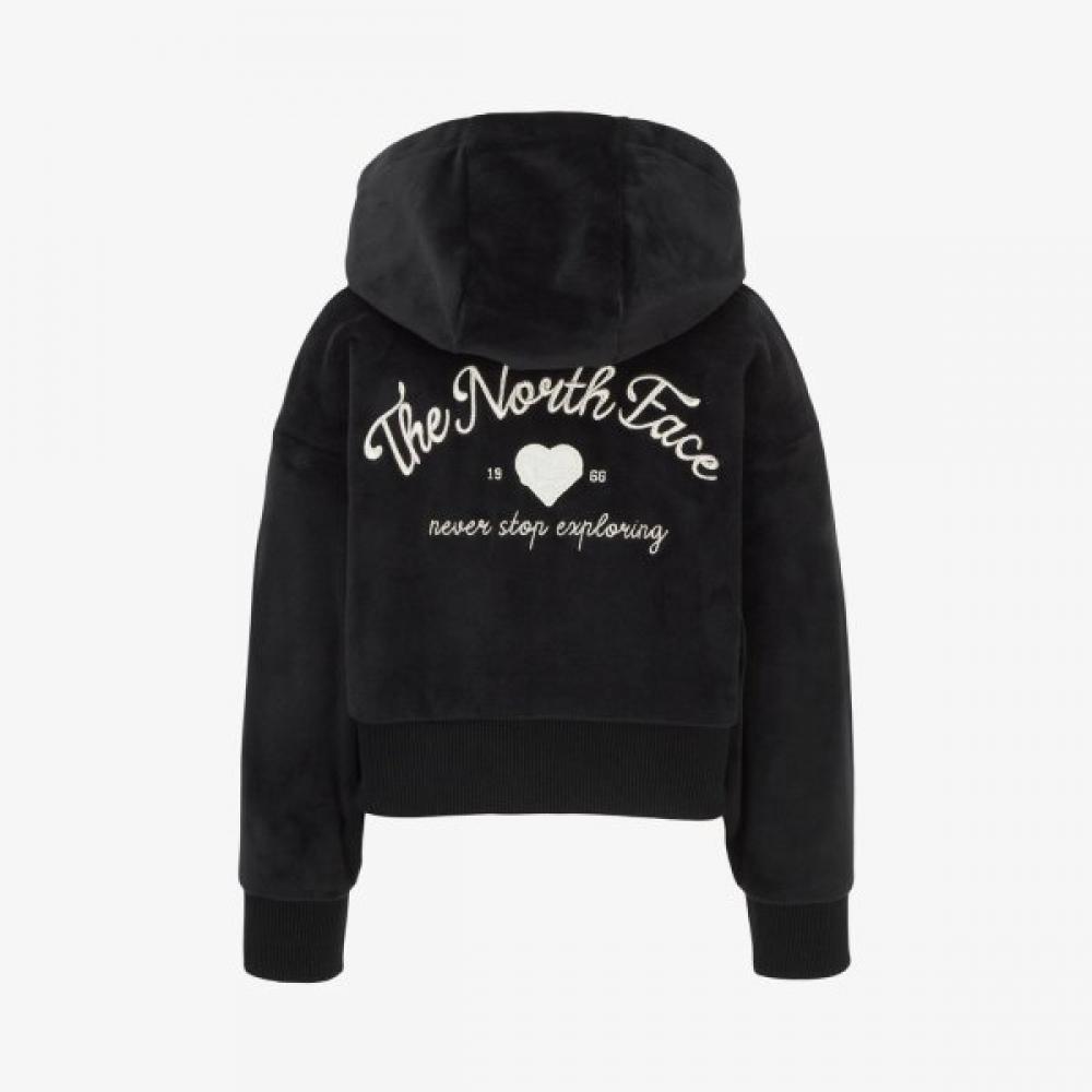 The North Face Girls Alison Zip Up Black Nj5jr51s