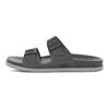 Wainscott Metalen Gesp Lichtgewicht Casual Instapsandalen Heren Sandalen Donkergrijs 1124901-DGRY