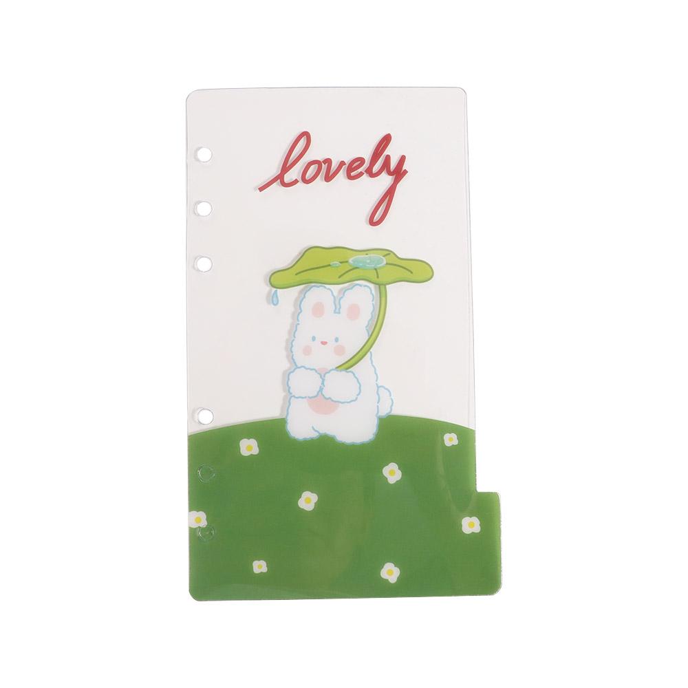 5Sheets A6 Loose-Leaf Notebook Refill Paper Refill Spiral Page Binder Indexing Cards  Stationery