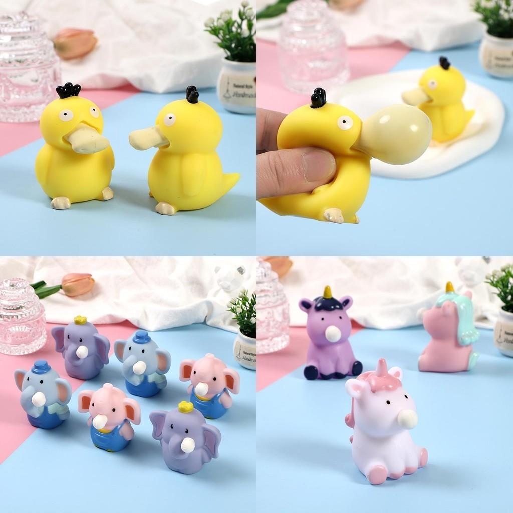 Stress-relieving Bubble Blowing Elephant Toy Fun Squeeze And Release Toy For All Ages