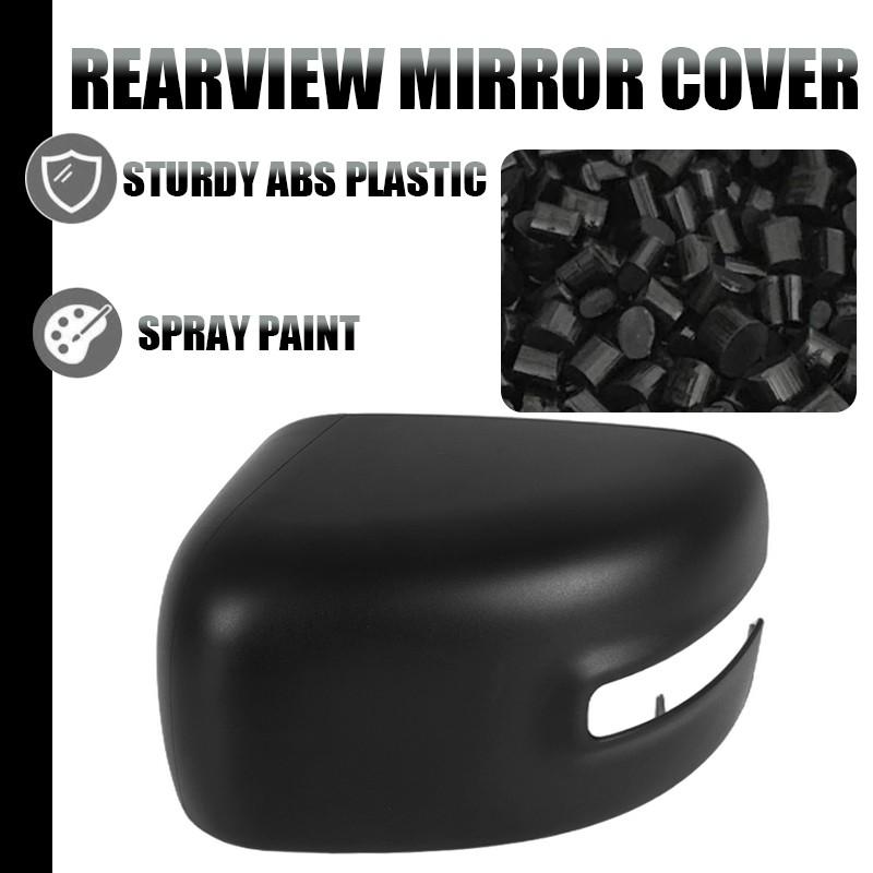 Driver Side Rearview Mirror Cover Cap For 2016-2022 JEEP Renegade Textured Black