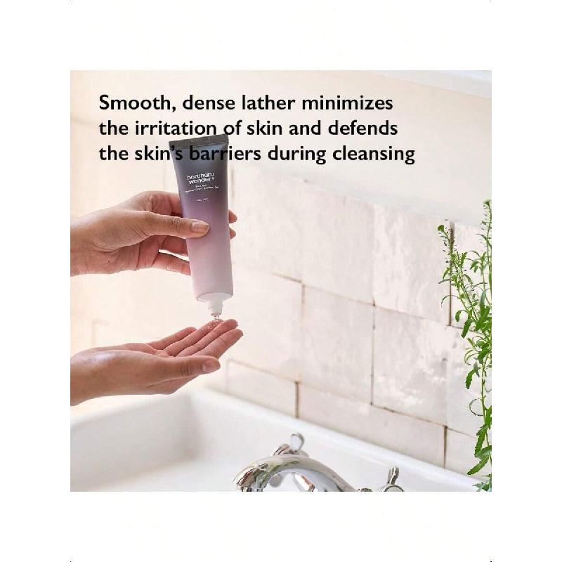 HaruHaru Wonder Black Rice Moisture 5.5 Mjuk Rengöringsgel 100ml Fermenterat Svart Ris Ansiktstvätt Skumrengöring