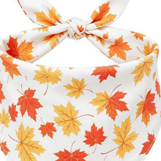huaqianguhh 1 Set Autumn Porch Goose Outfit, Straw Hat And Maple Leaf Scarf, Fall Season Costume for 23 Inch Statue Outdoor Yard Lawn Garden Decor