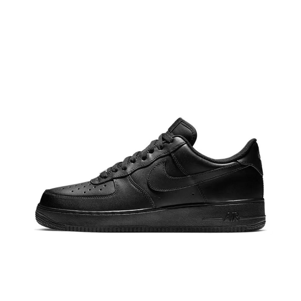 Nike Air Force 1 Air Force 1 Low top Skateboard Shoes Men's Matte Black CW2288-001(TeamJ-)