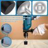 Hammer Head Round Shank Vanadium Steel Wear Resistant Hammer Drill Head  Hammer Accessories for Hammering Metal Sheet Wall Tile