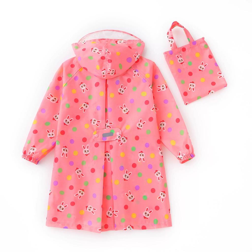 Japanese Style Lightweight Quick-Drying Breathable Kids Raincoat Rainproof Kindergarten Boys and Girls Waterproof Poncho Primary School Student