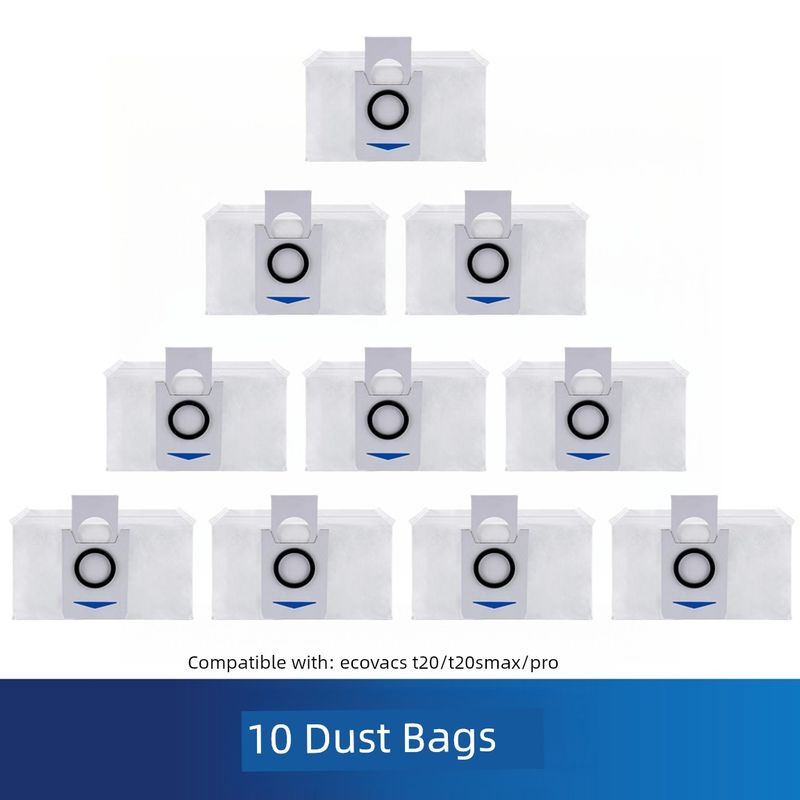 Suitable for Ecovacs T20/T20S Max/Pro Vacuum Cleaner Filter, Mop, Dust Bag, Side Brush, Roller Brush Accessories