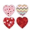 100-500pcs Heart Valentines Day Sticker Thank you Candy Bag Seal Sticker Scrapbooking Valentines Gift Box Label Decoration
