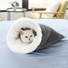 Yousheng Cat Winter Sleeping Bag Cozy Warm Cat Cave Bed Flannel Covered 360-degree Warmth Cat Tunnel Bed for Kittens And
