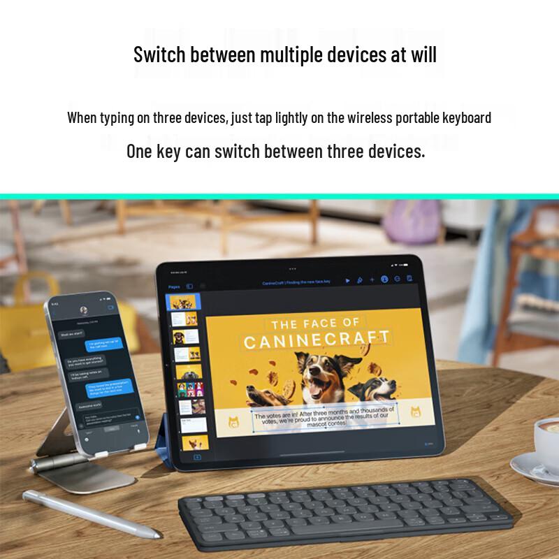 Logitech Keys-To-Go 2 Portable Bluetooth Keyboard