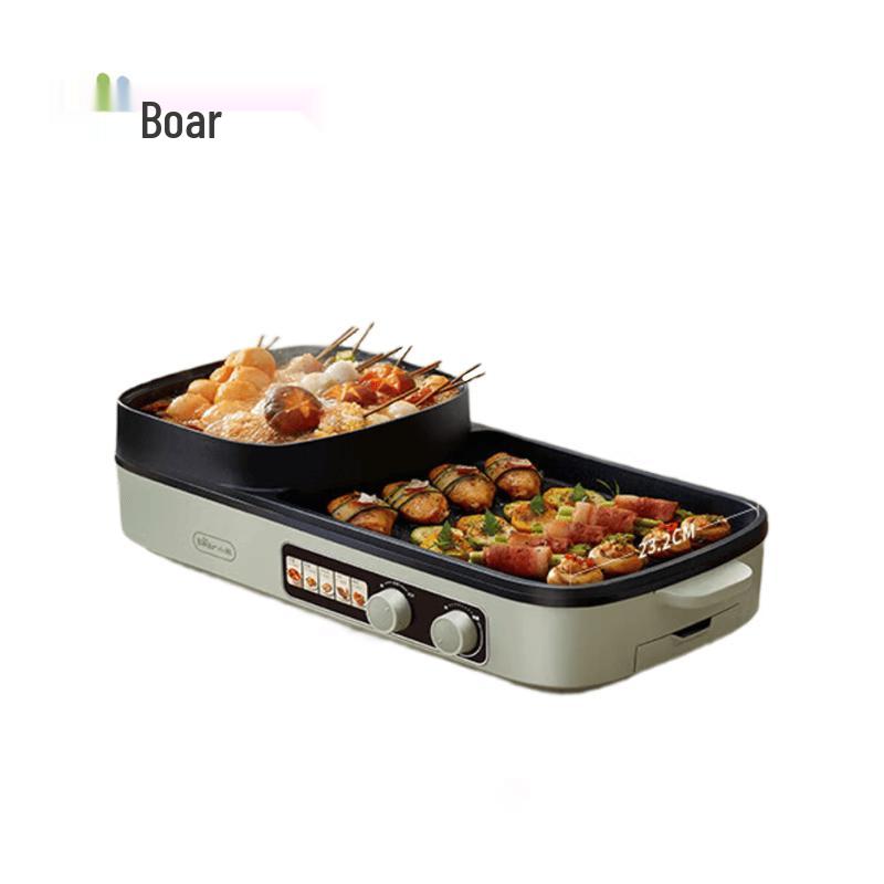 Little Bear Electric Grill & Hotpot CN plug (adapter included)