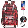 Customized Print DIY Your Like Photo or Logo Boy Girls Kids Book Bag Women USB Laptop Backpack Canvas Men Bagpack Big Travel Bag