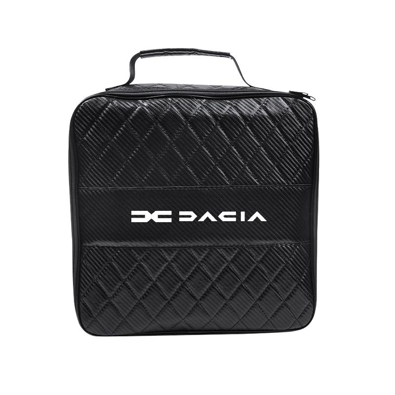 Auto-Aufbewahrungstasche Leder-Organizer-Etui Für Dacia Logan Sandero Duster Lodgy Dokker Stepway Bigster Spring Jogger Solenza RS Mcv