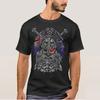 Norse Mythology Ravens Swords Australia Flag Vikingies Warrior TShirt 100 Cotton ONeck Short Sleeve Casual Mens Tshirt
