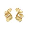 Elegant Floral Metal Multi-layer Stud Earrings for Women